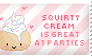 Squirty Cream Stamp