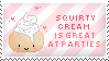 Squirty Cream Stamp