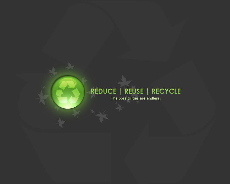 Recycle Wallpaper by Kezzi-Rose