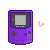 Purple GameBoy Color Avatar by Kezzi-Rose