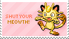 Meowth Stamp