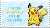 Pikachu Stamp