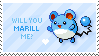 Marill Stamp