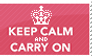 Keep Calm Stamp