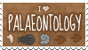 Palaeontology Stamp by Kezzi-Rose