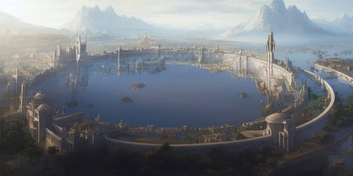 Numenor Rises From the Sea