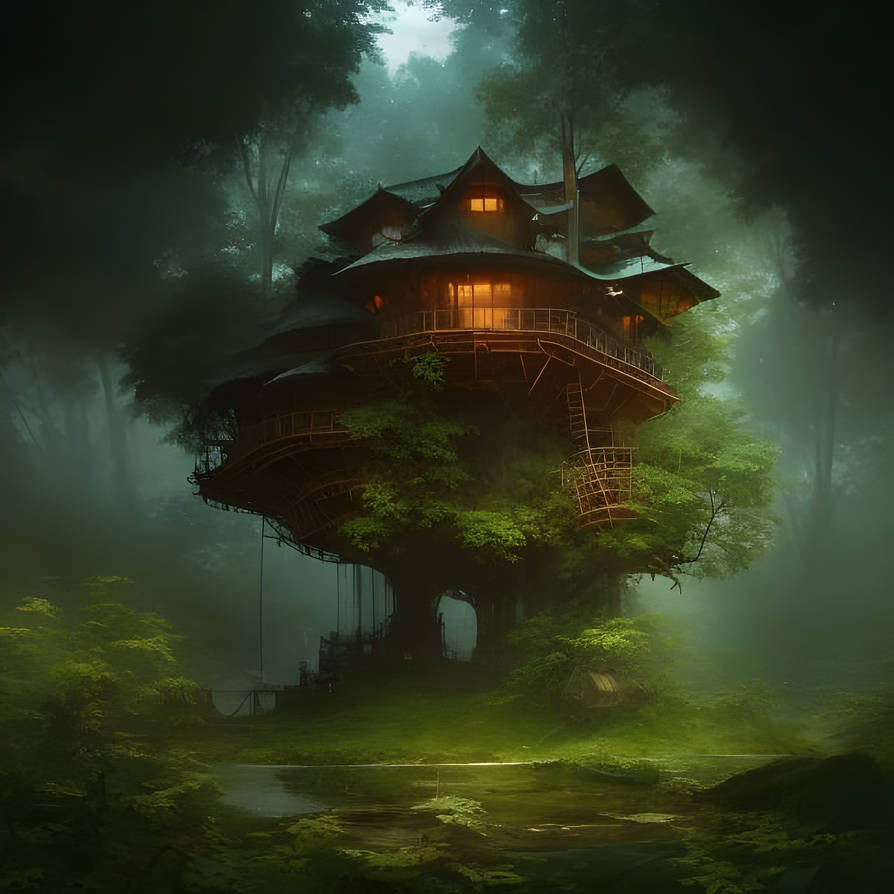 Adventure time Tree house by mattc-tron on DeviantArt