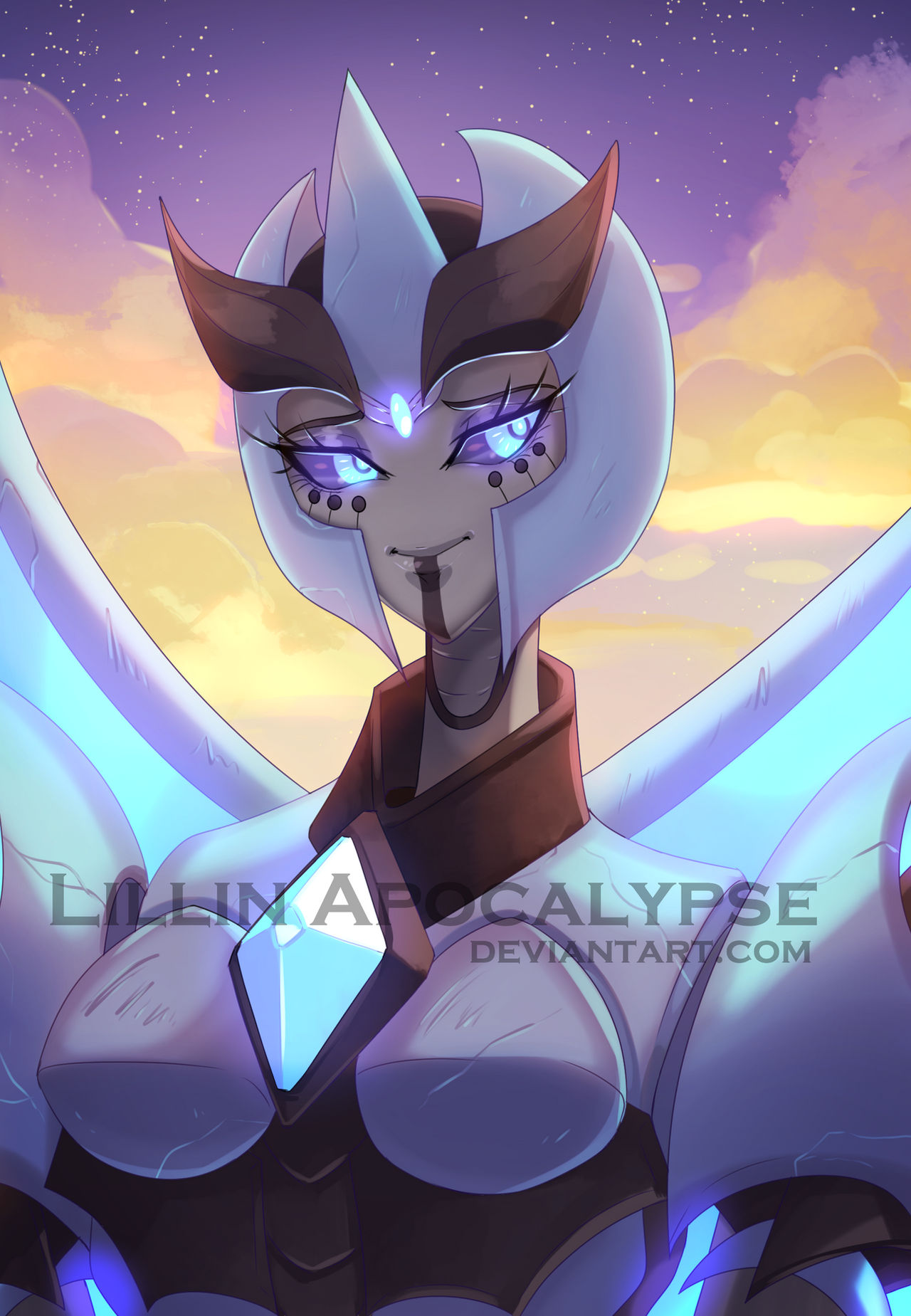 Commission: Sunset (+Speedpaint)