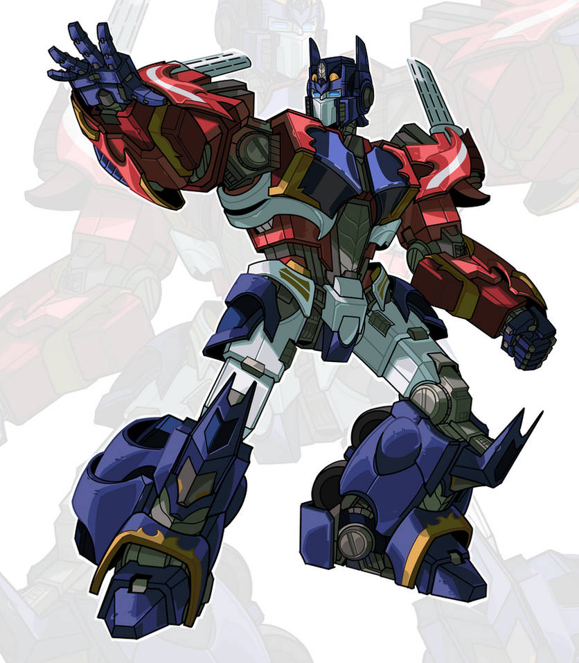 Octane Optimus Commission: Custom Optimus Design by LillinApocalypse on DeviantArt