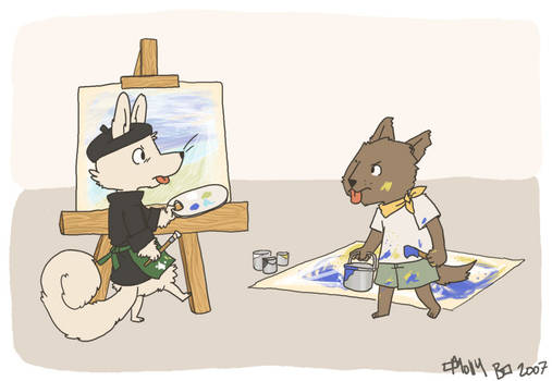 Painting with Cappotto + Uwagi