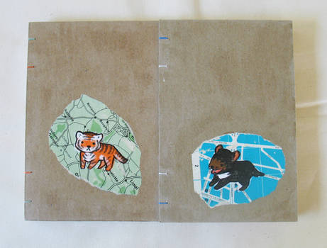 Tiger+Tasmanian Devil Journals