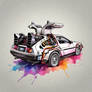 Movie - Back to the Future - The DeLorean