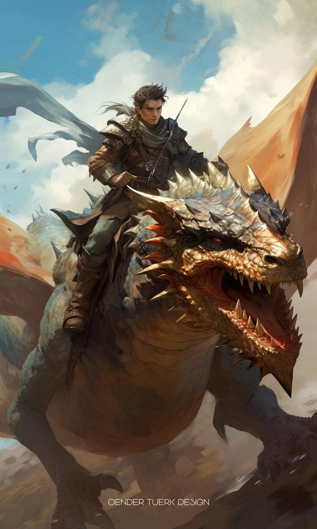 The Dragon Rider by OENDER-TUERK-DESIGN on DeviantArt