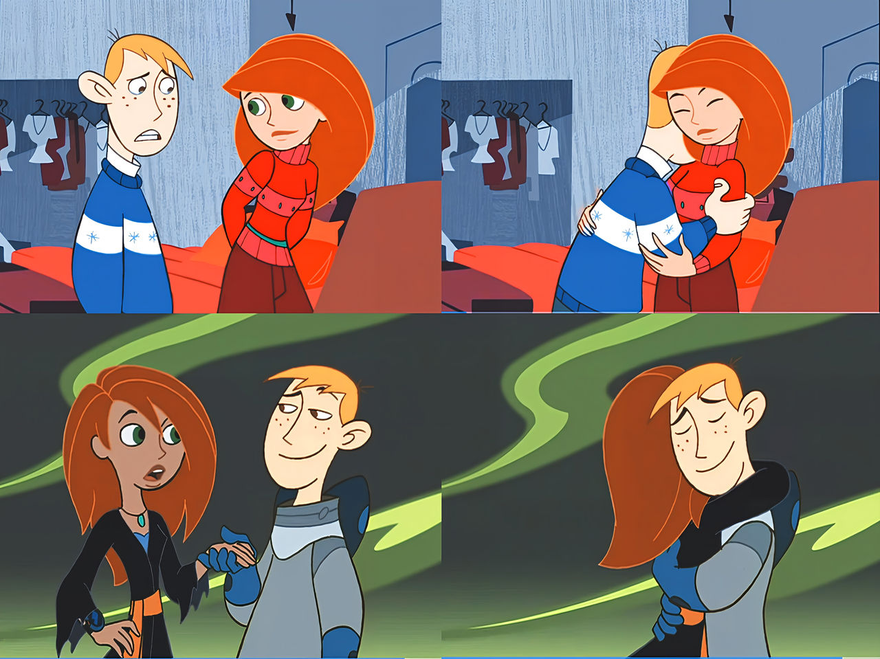 Kim Possible Ron Rapper Deviantart -Kim-Possible-and-Ron-Stoppable-Hug by militiaonIA on DeviantArt