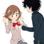 touma x misaka to the pervert AI VERSION