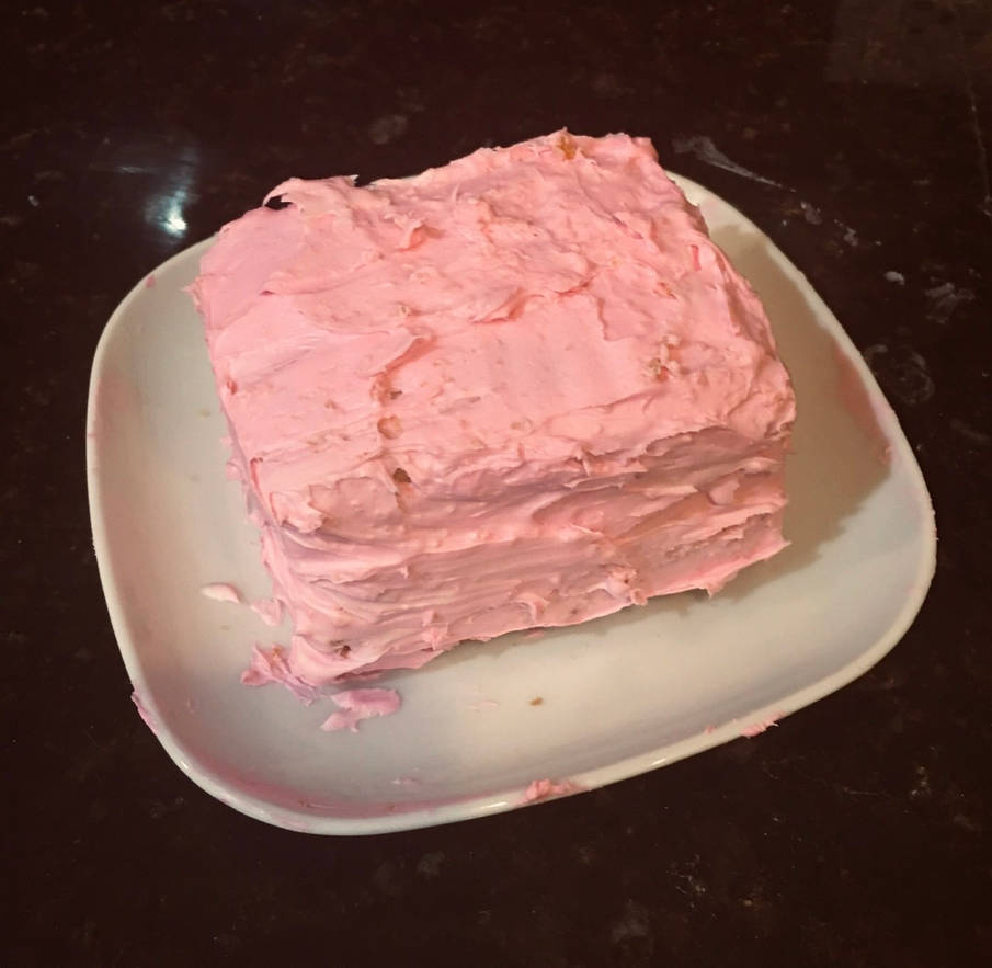 Pink Cake Deviantart My first pink cake. by MistressLadyRose on DeviantArt