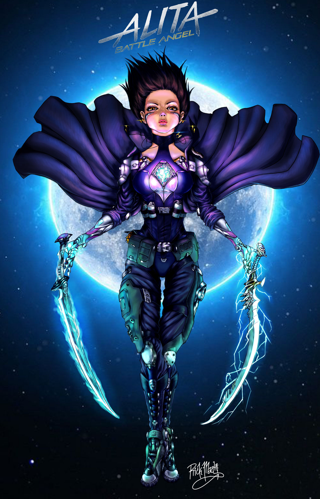 Alita Battle Angel Fallen Angel by artfreakguy on DeviantArt
