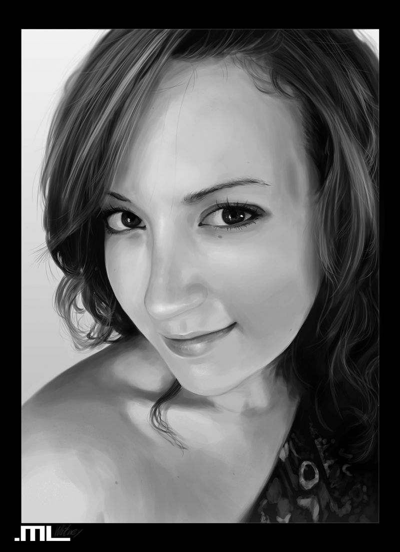 Painting portrait - Whit 2