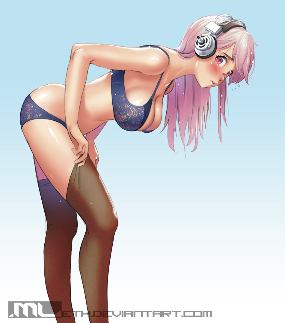 Super Sonico lingerie