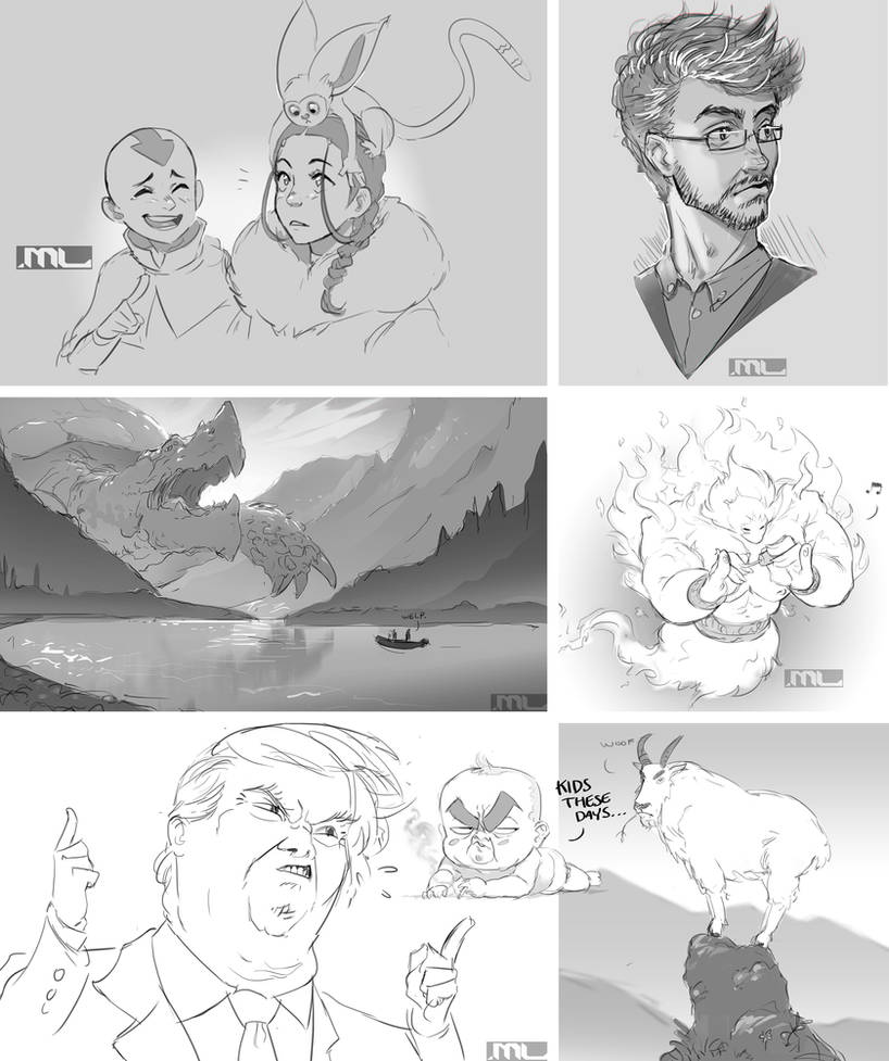 Daily warmup prompts by MLeth