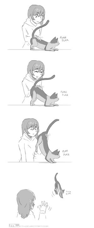 Pet the kitty