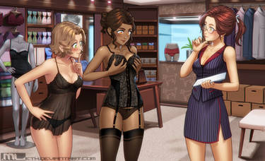 Commission - Lingerie Shop