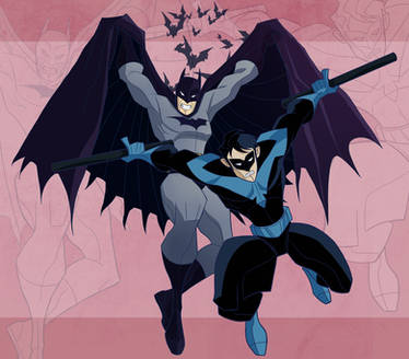 Batman and Nightwing