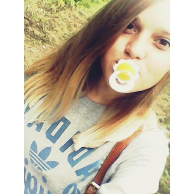 Girl with pacifier by jaburi123 on DeviantArt