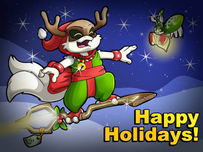 Happy Holidays! Leef and Flit