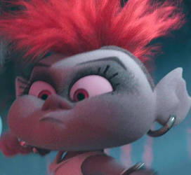 Queen barb puffy cheeks