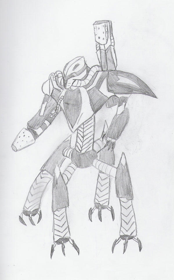 boreing 4 legged mech by Chaose04 on DeviantArt
