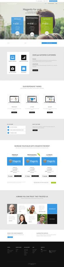 Magento for rent
