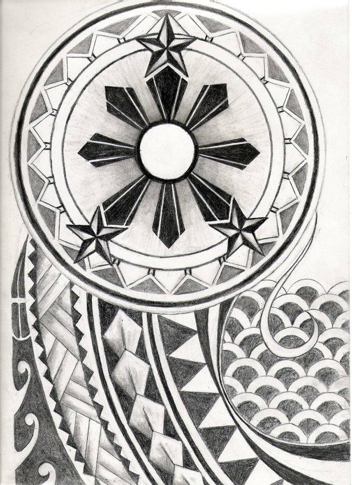 Filipino Tribal Tattoo Design