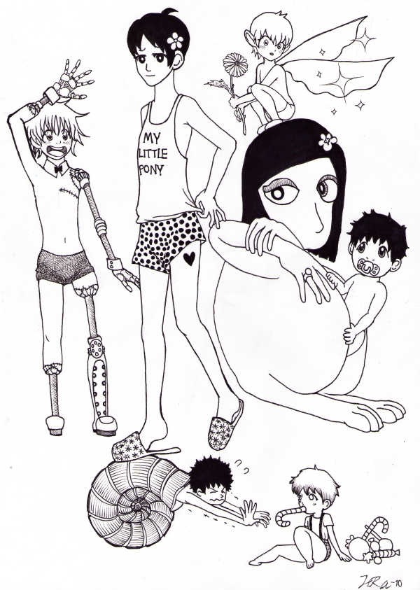 Some characters by wic-chan