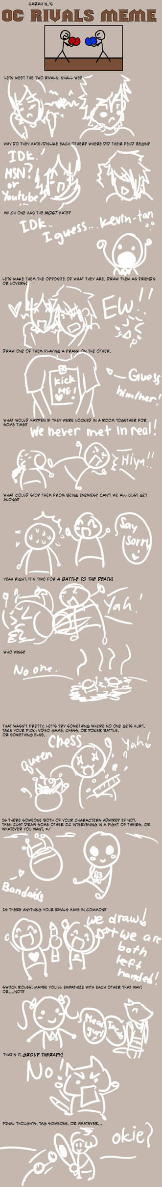 2 Rivals Meme Rivals meme by slimeskind123 on DeviantArt