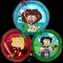 Amphibia fan art. Anne, marcy and Sasha. Fvd Draws