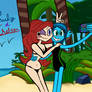 Ruby gillman and chelsea. Beach day part 2 fanart