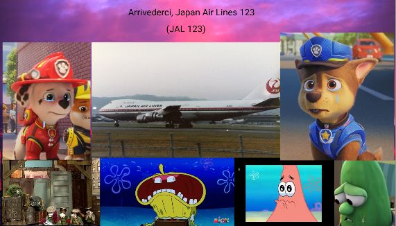 Arrivederci, Japan Air Lines 123 (JAL 123) by AnthonyWeilenmannArt on ...