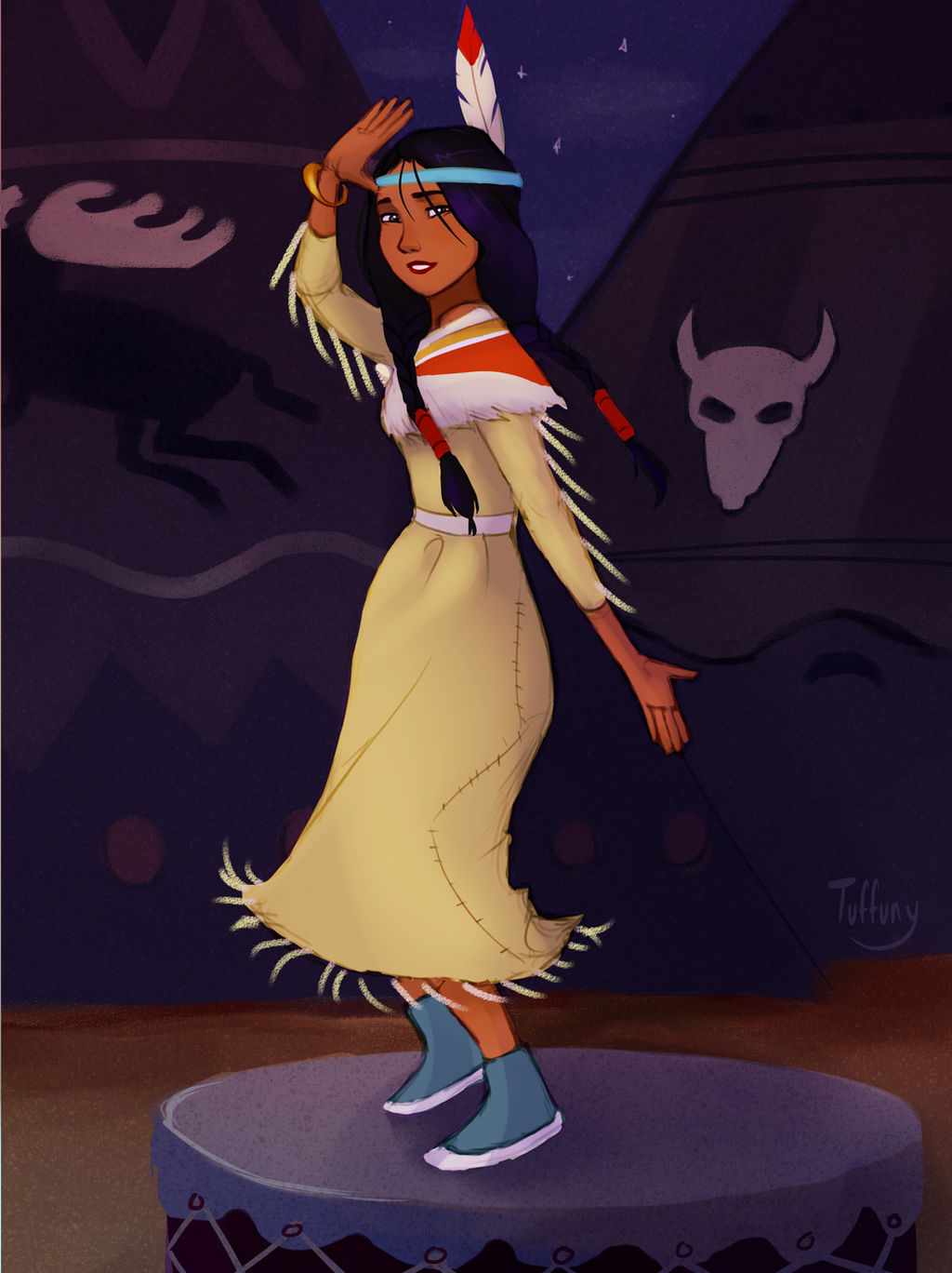 Screencap Redraw: Tiger Lily by Tuffuny on DeviantArt