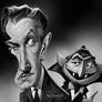 Vincent Price and groupie