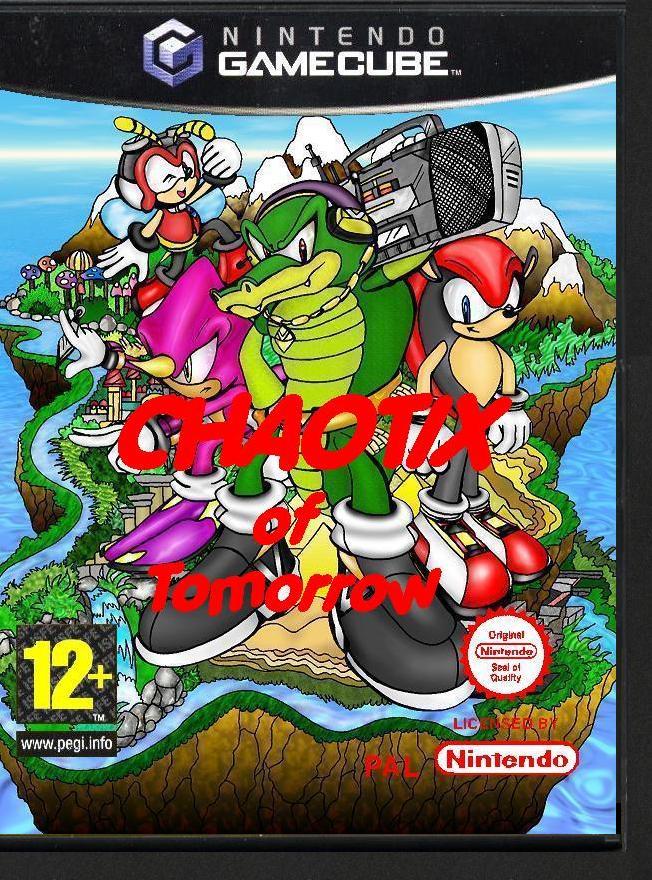 Chaotix of Tomorrow- the cover