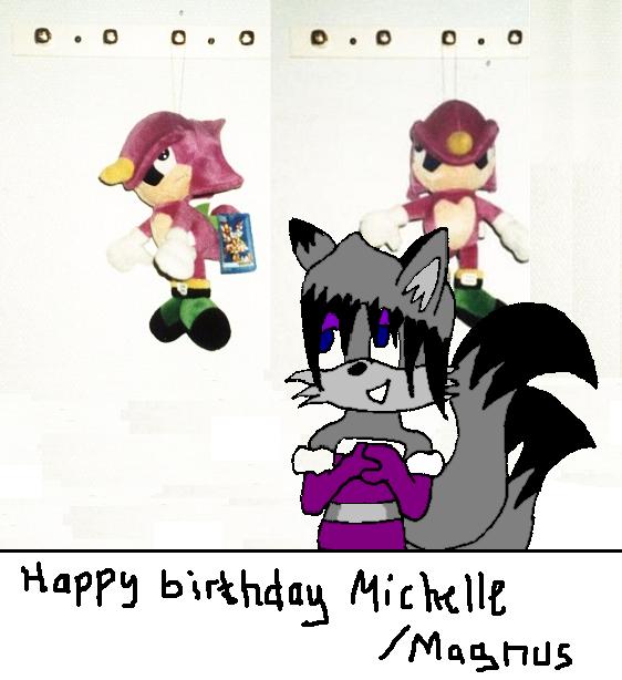 Happy birthday Michelle