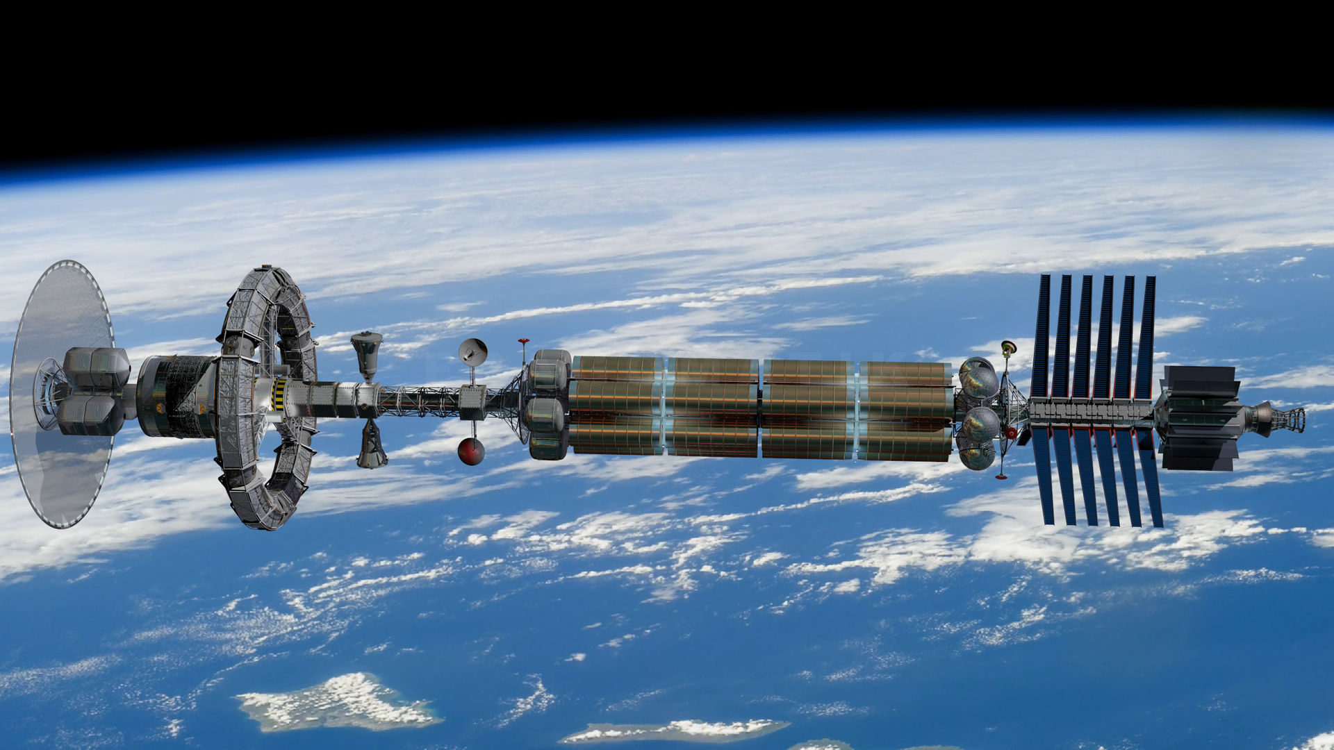 Fusion Powered Deep Space Explorer - At Earth by fragomatik on DeviantArt