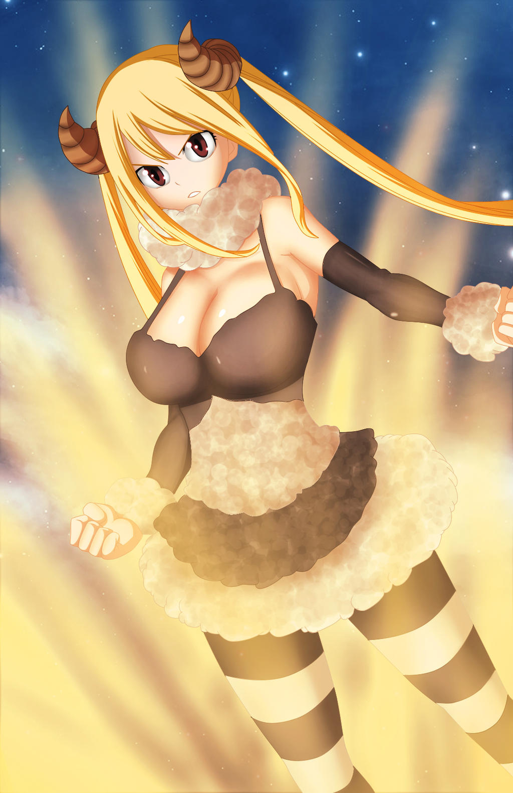 Fairy Tail 457 Lucy Aries Form By Groooom On Deviantart Fairy Tail 457 Lucy Aries Form By Groooom On Deviantart