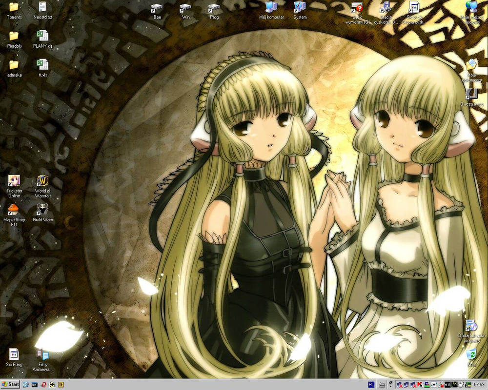 Chobitsu desktop by 0wc4 on DeviantArt