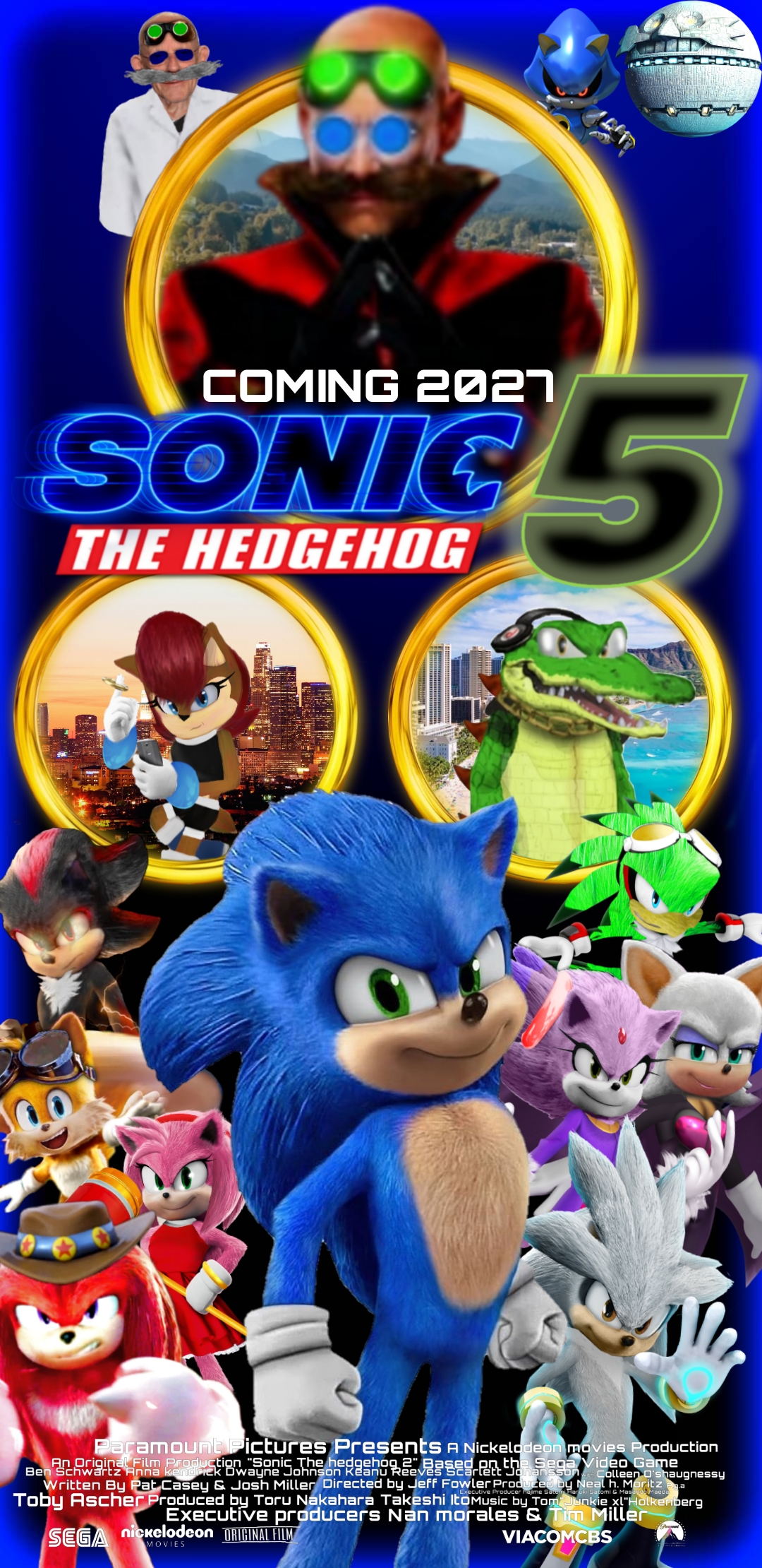 Sonic Movie 4 Poster by paulinaolguin on DeviantArt