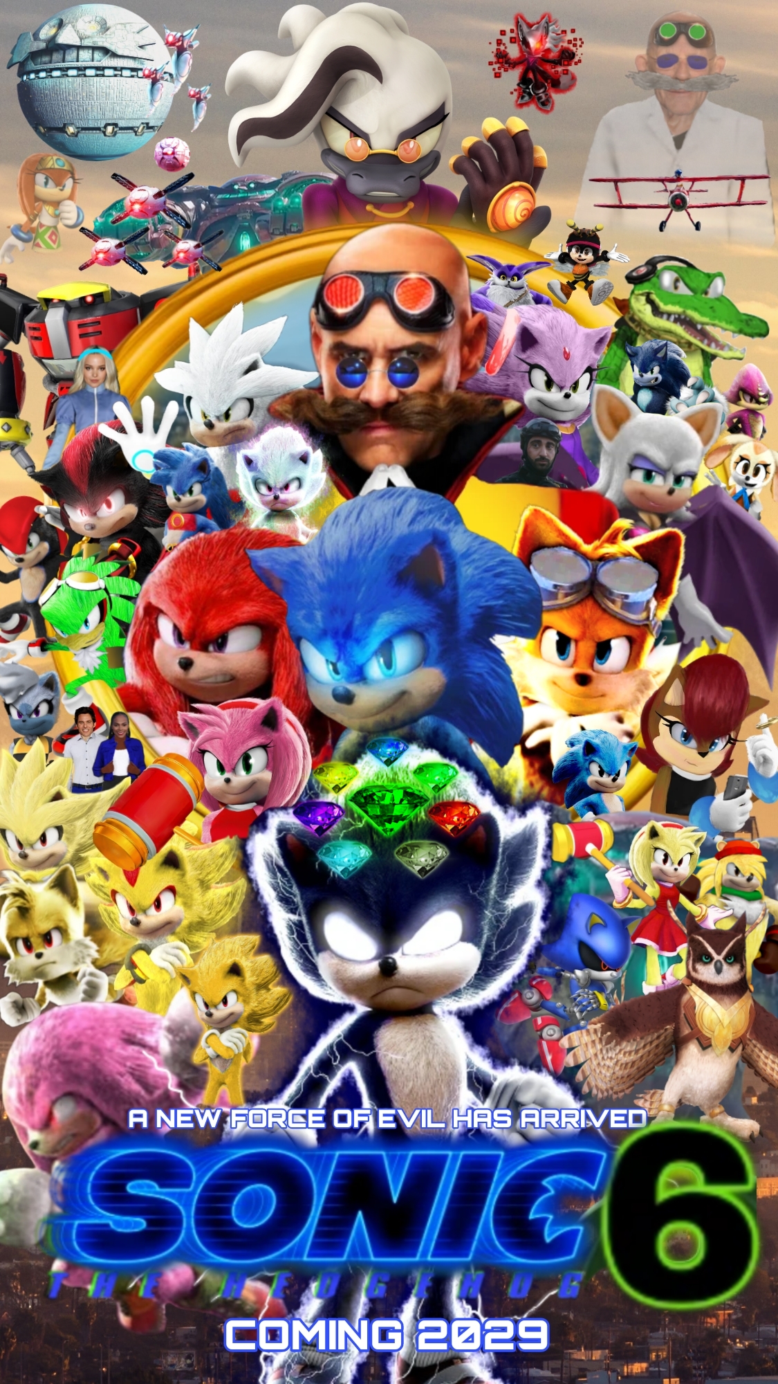 Custom Sonic The Hedgehog 4 poster revised by Nikisawesom on DeviantArt