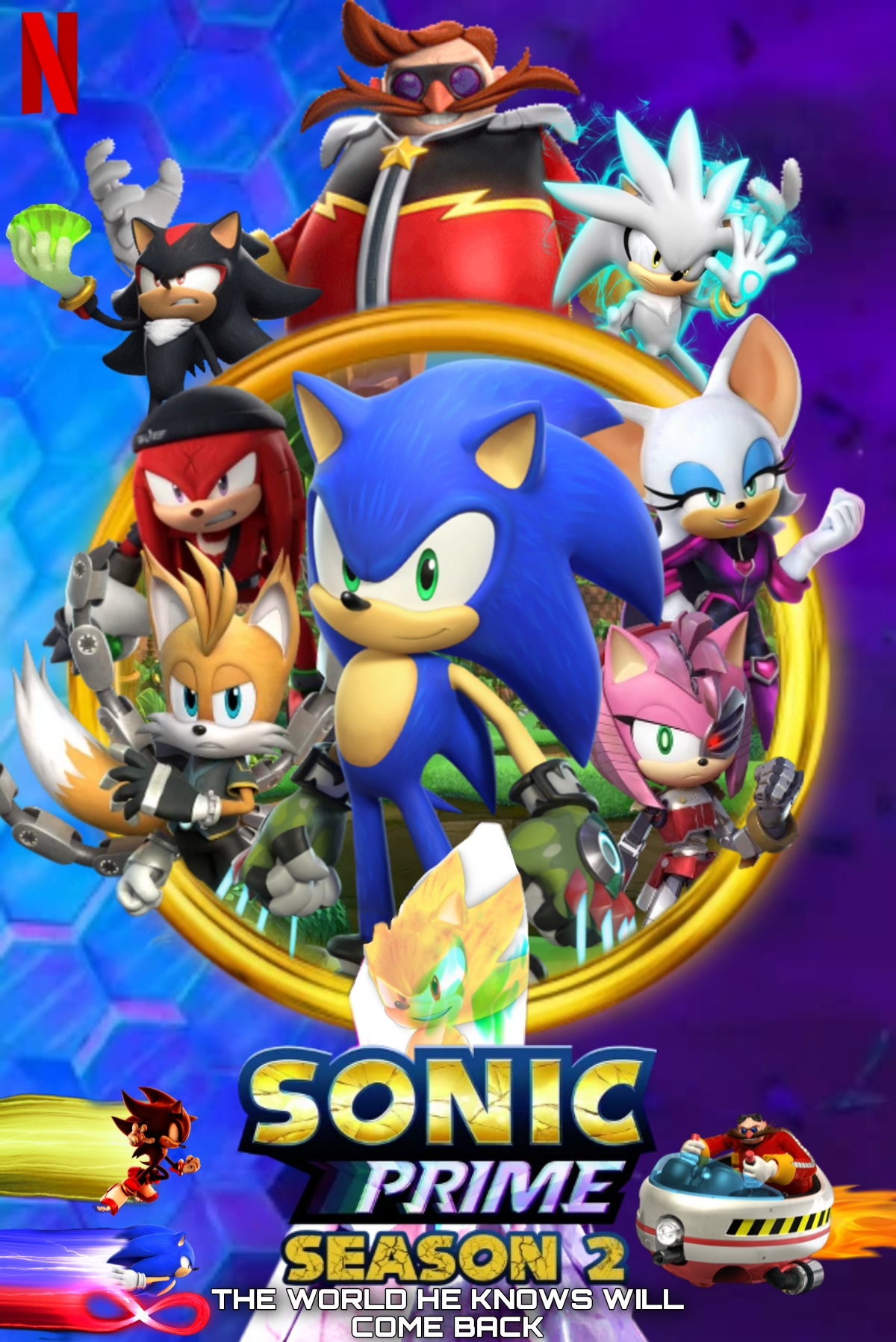 Sonic Prime a Temporada 2 by Nascimentosantos on DeviantArt