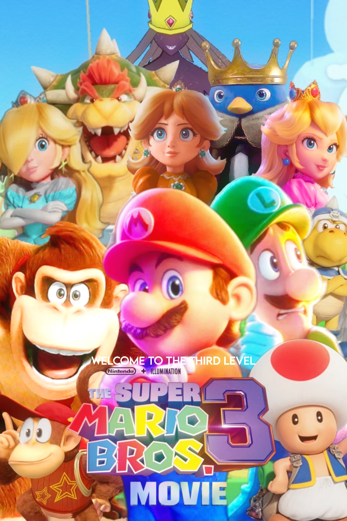 The Super Mario Bros Movie 3 Custom Poster By Nikisawesom On Deviantart
