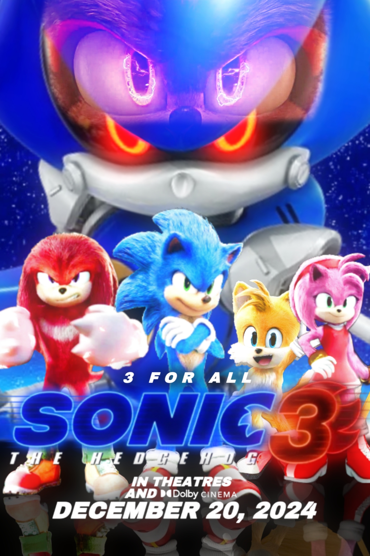 Sonic 3 o filme by Nascimentosantos on DeviantArt